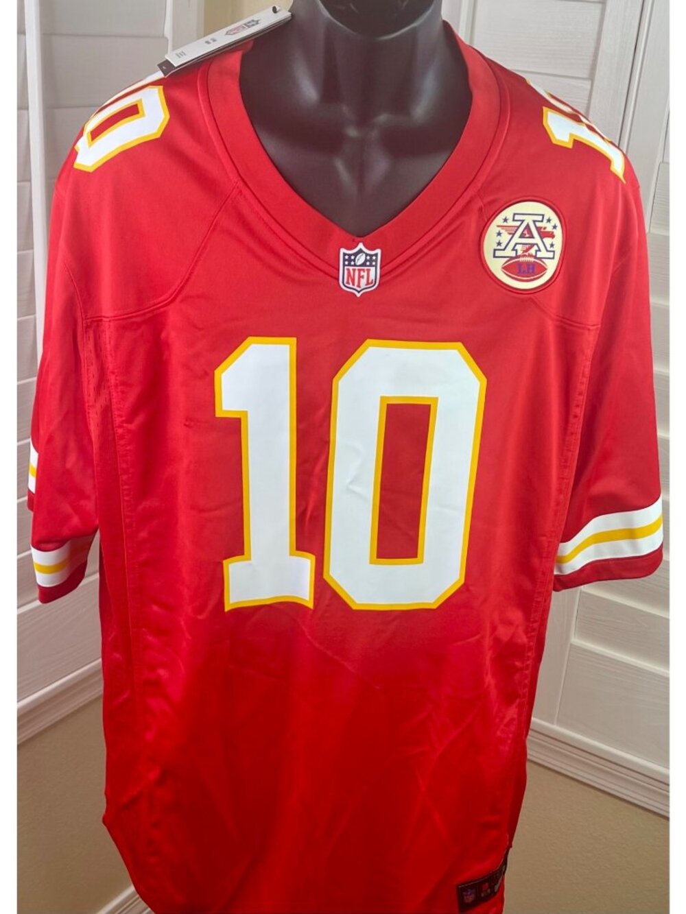Nike NFL Kansas City Chiefs Isiah Pacheco #10 On-Field Football Jersey - Men 3XL - Picture 2 of 6